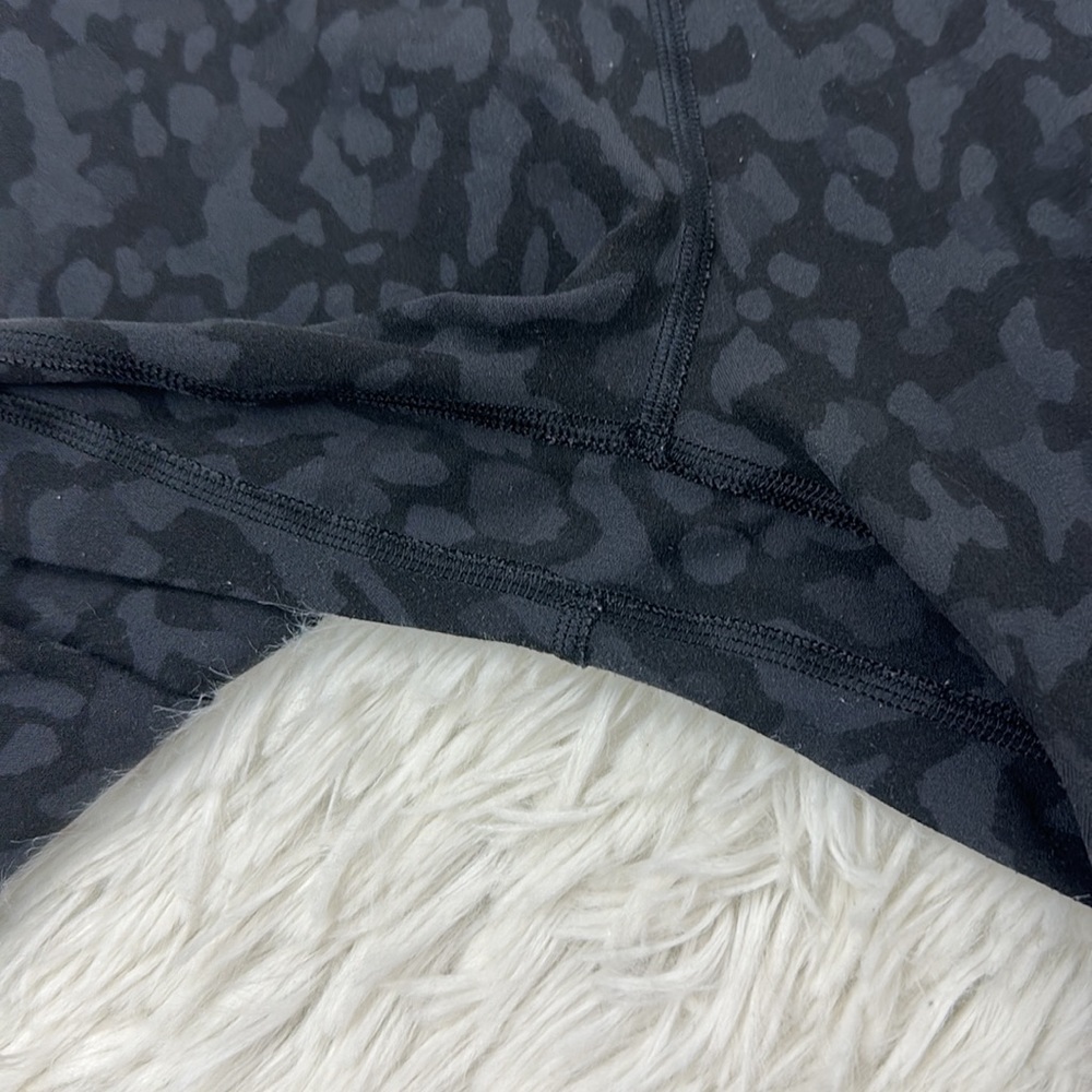 Lululemon Align Pant II 25" Formation Camo Deep Coal Multi / Black - Picture 3 of 6